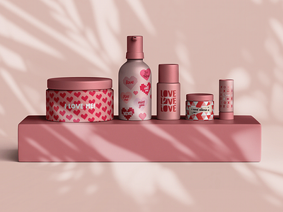 Love your skin art design graphic design healthyskin label label design lifestyle lover packaging packaging design skin skincare