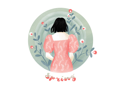 Spring illustration