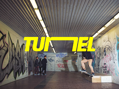 TUNEL Skate Spot | Visal Identity branding design graphic design logo logotype sign vector visual identity