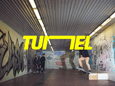 TUNEL Skate Spot | Visal Identity