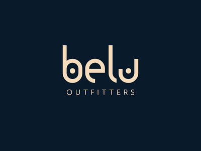Belu Outfitters - Logo/Branding branding branding guide design logo typography