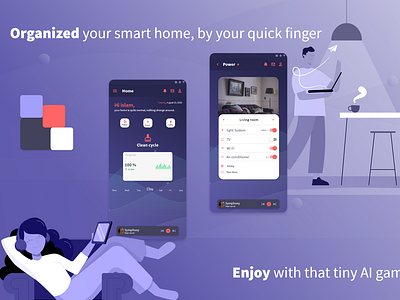 Home Monitoring app.