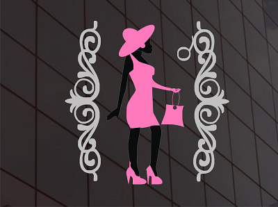 Minimalist Boutique Logo banner company logo flyer logo design