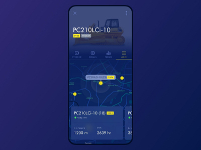 Komatsu - Machine Locator