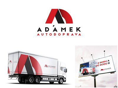 AD Adámek / logo, CI corporate identity creative design logo
