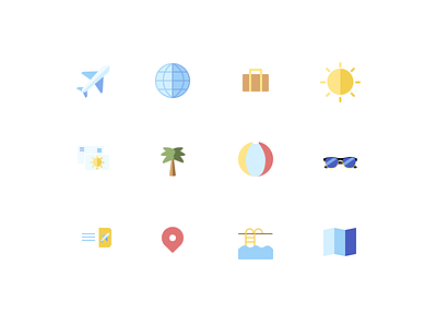 Travel Icon Set