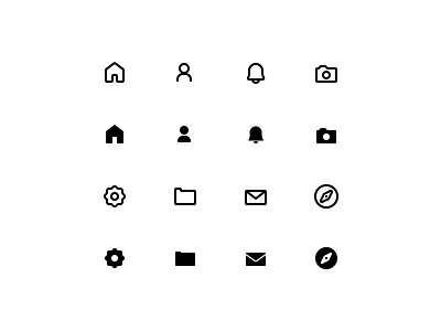 icon set figma icon icon design iconography icons icons set iconset made with figma vector