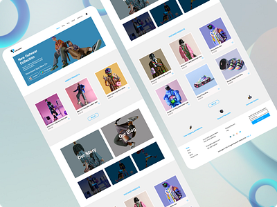 E-Commerce Landing Page Moodboard