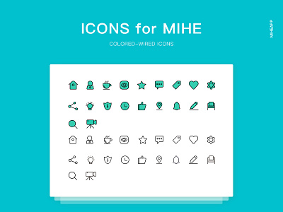 Icon for mihe ae、gif、app、icon ui、