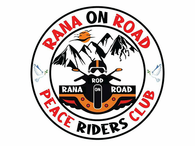 RANA ON ROAD. logo logos creativelogo