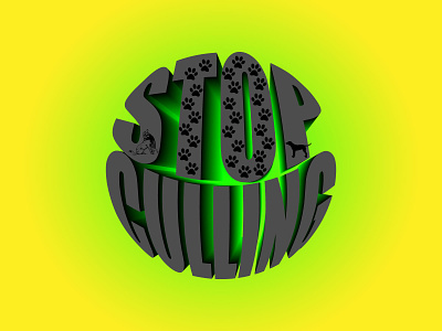 STOP CULLING-Version1. app branding bunchful gifts gift online gift illustration logos logo creativelogo logoshift tshirt tshirt tshirt shirt ui ux vector