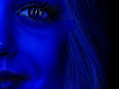 Blue eyes abstract art artist artshow artsy artwork arty beautiful blue cool draw drawing eye face fan art fantasy hand drawn illustration nice very