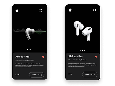 Apple's Product page app branding design ui ux
