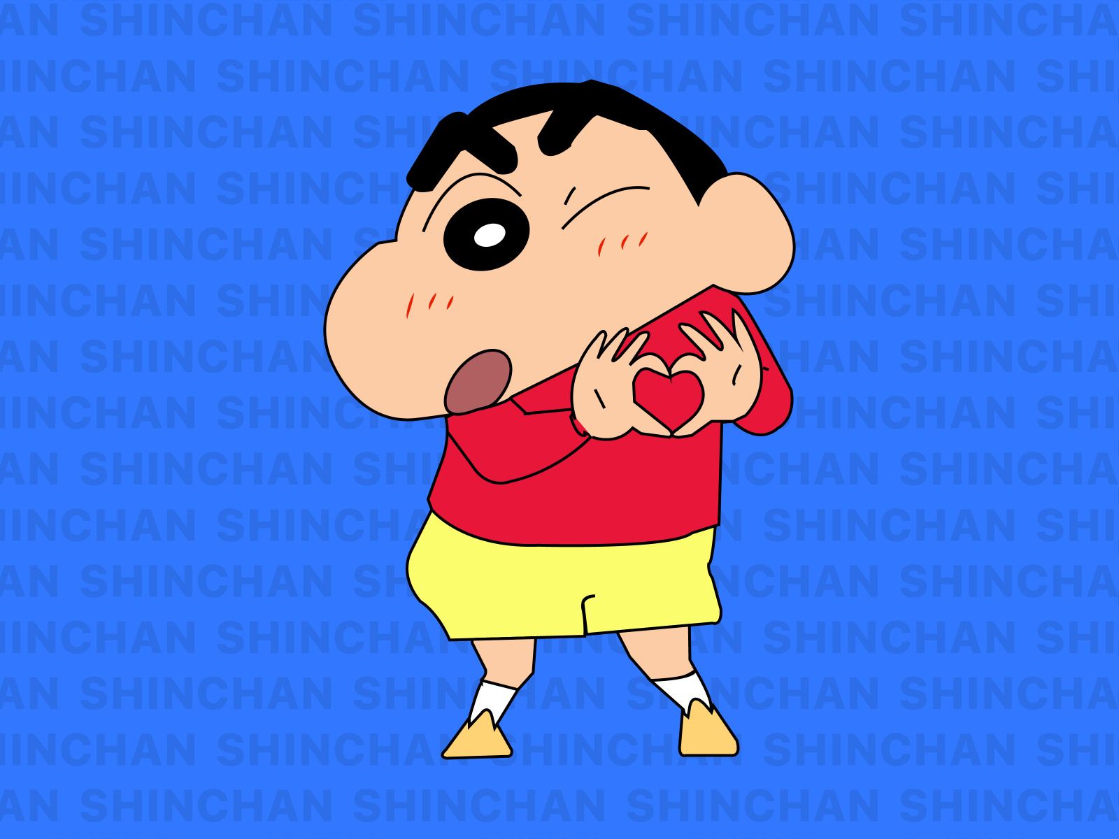 Shinchan by Vedant Lachake on Dribbble.