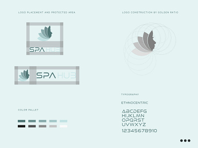 Branding Concept for SPA HUB branding design graphic graphic design icon illustration logo typography ui vector