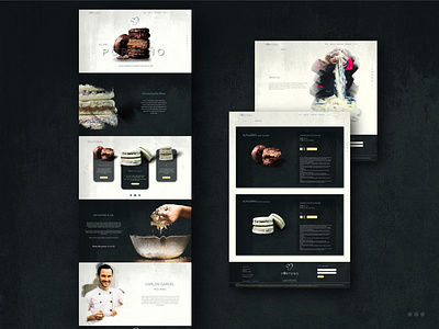 Concept Website Design For Porteno Artisan Bakery