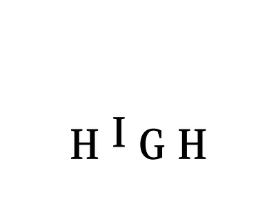 H I G H adobe illustrator branding design graphic design icon illustration logo minimal ui ux vector