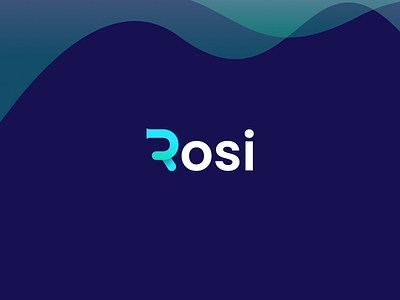 Rosi Logo application branding dashboard design interface logo ui ux webapp website