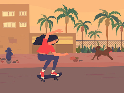 Let's go skateboarding