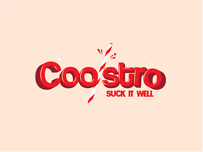 CooStro Logo branding illustration logo typography