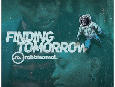 Finding Tomorrow Cover 2d african design illustration kenyan typography