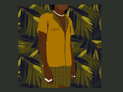 Erokamano Ngai 2d african design illustration kenyan vector