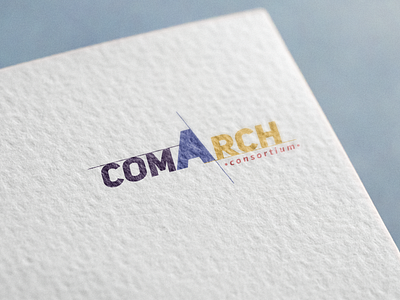 ComArch Logo Concept 2d african branding design kenyan logo typography vector