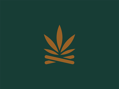 Whistler Cannabis Co branding campfire logo cannabis logo design graphic design illustration logo design