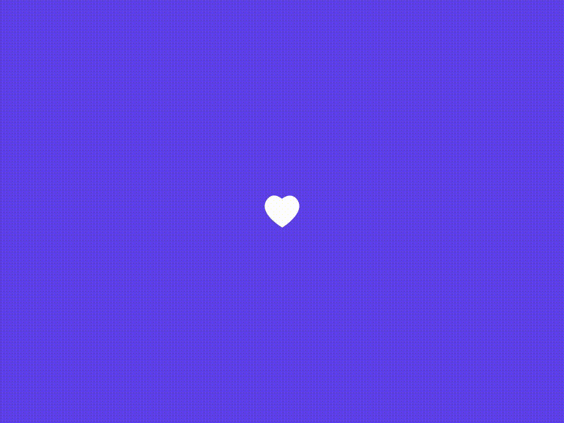 Pop Heart Animation animation design effects heart like loop love micro pop ripple save