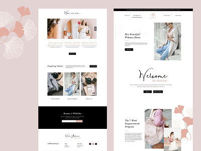 Website Design for Women Empowerment