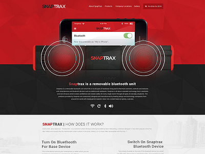 SnapTrax business layout mockup modern multipurpose psd template ui ux