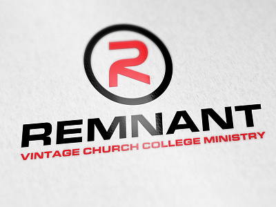 Remnant Logo Mockup branding church logo mockup template