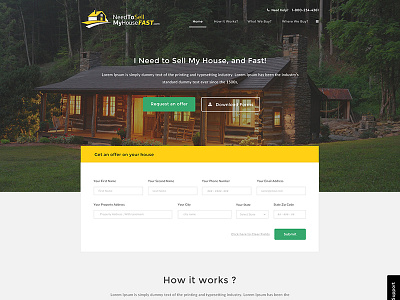 Real Estate Mockup design layout mockup propery real estate template ui ux web website