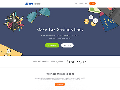 Tax Saving Mockup