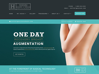 Plastic Surgeon Website Design design layout medical mockup plastic surgeon template ui ux web website