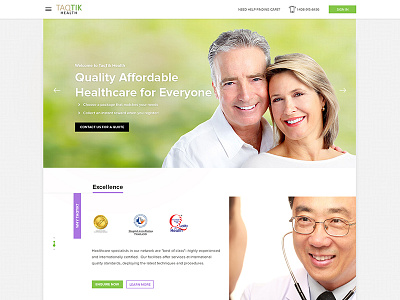 Medical Website Mockup anti aging beauty cosmetic landing page layout mockup psd template ui ux