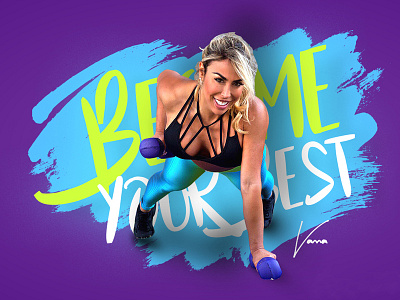 Vanna Belt Fitness Website Mockup branding designing fitness health layout mockup modern template web website