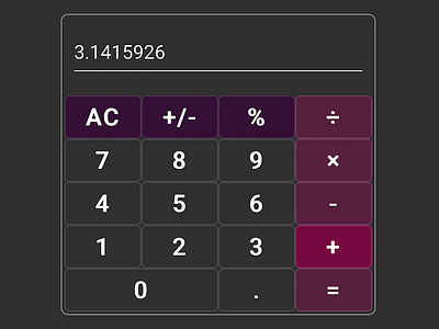 DaulyUI 004 (Calculator)