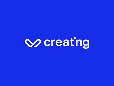 Creating — Logo art brand brand identity branding design icon illustration illustrator logo type vector web website