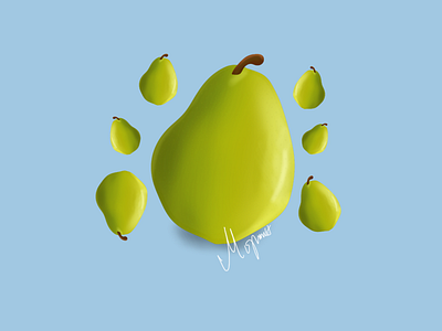 Pear Illustration