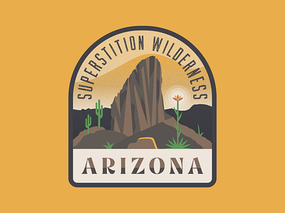 Superstition Wilderness Vinyl Sticker