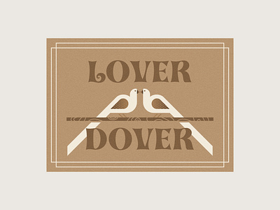 Lover Dover Greeting Card