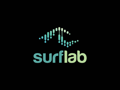 surflab logo branding icon logo