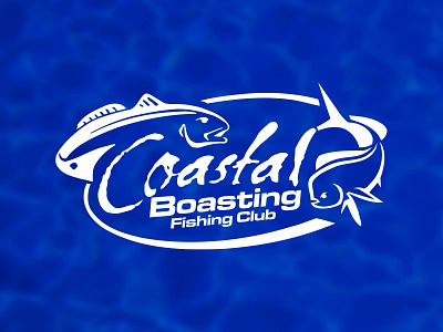 Coastal Boasting Logo branding illustration logo