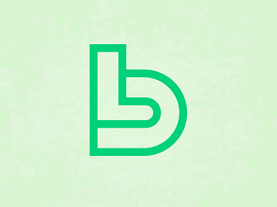 LB Monogram icon logo typography