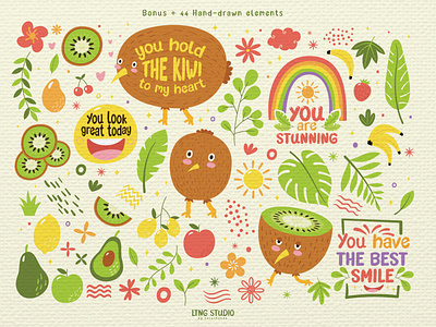 Kiwi Gooseberry Font Family