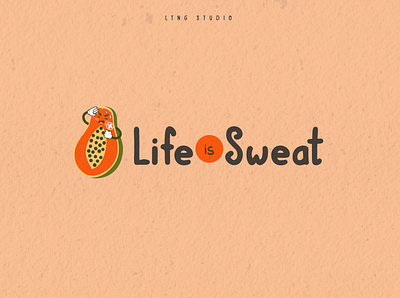 Sweat Papaya Font Duo cute display font font font duo papaya typography