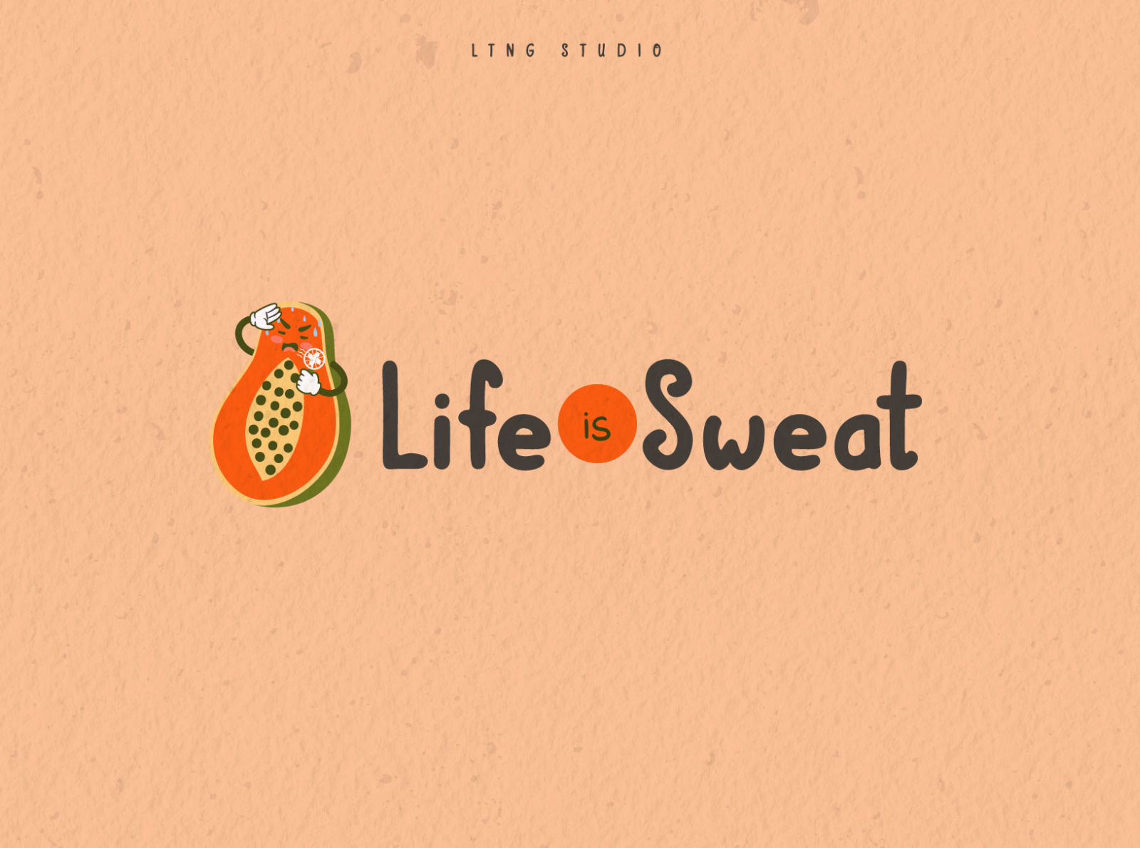 Sweat Papaya Font Duo by Lulu Imanda on Dribbble