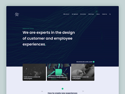Baker Park - Homepage - Rejected version clean ui design inspiration real project rejected ui ux web webdesign