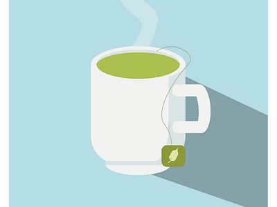 Flat design Cup of Tea